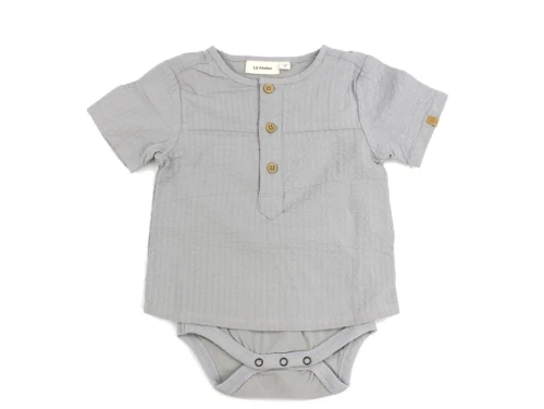 Lil Atelier limestone body skjorte